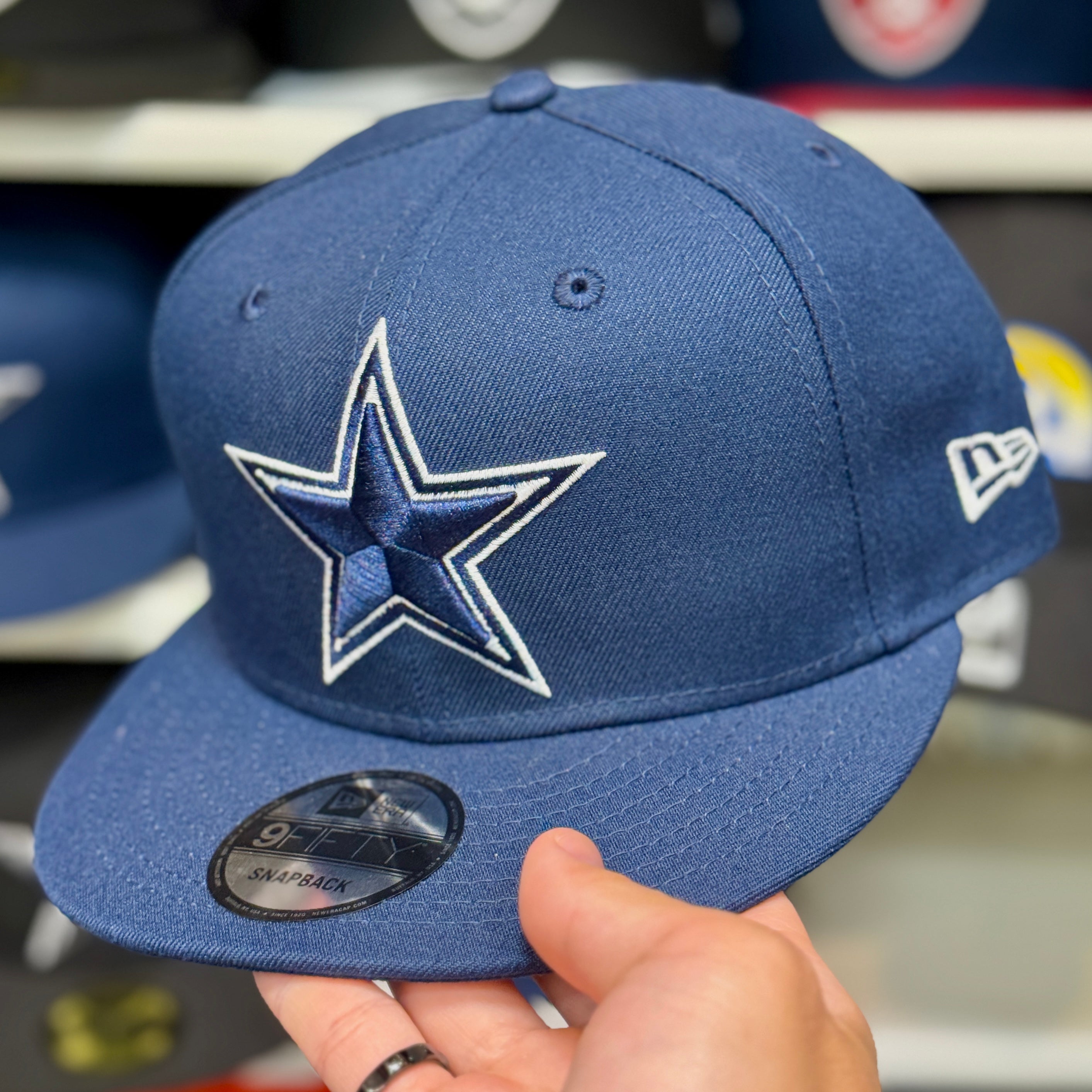 New Era Dallas Cowboys Navy 9FIFTY Snapback - Product Image