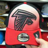 New Era Atlanta Falcon 39THIRTY Ball Cap White/Black/Red