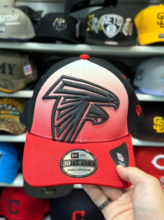 Atlanta Falcon NFL | New Era 39THIRTY Adjustable Ball Cap| White/Black/Red