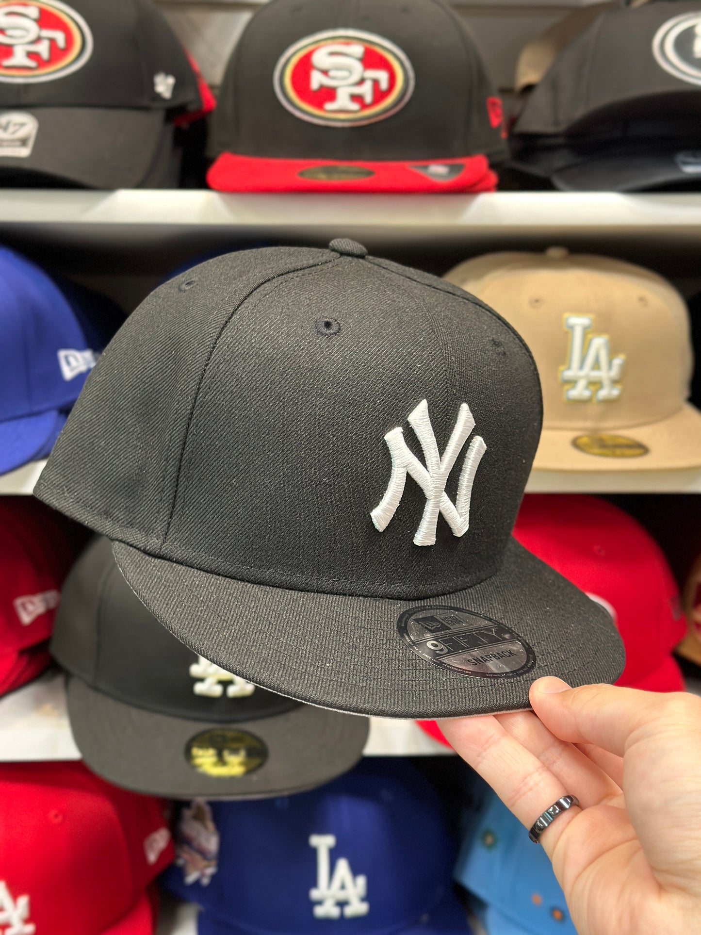 New York Yankees MLB Snapback | New Era 9FIFTY Adjustable Snap | Navy