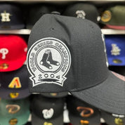 Boston Red Sox '2004 World Series Champions' Black/White Mitchell & Ness Snapback - Product Image
