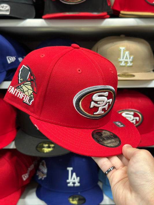 San Fransisco 49ers NFL 'CA Faithful' | New Era 9FIFTY Snapback | Red