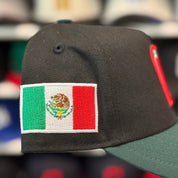 New Era Mexico World Baseball Classics A-Frame Black/Dark Green 9FORTY Snapback