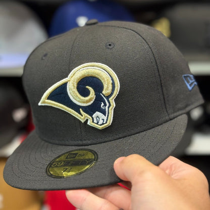New Era Los Angeles Rams 59FIFTY Fitted Hat | Black