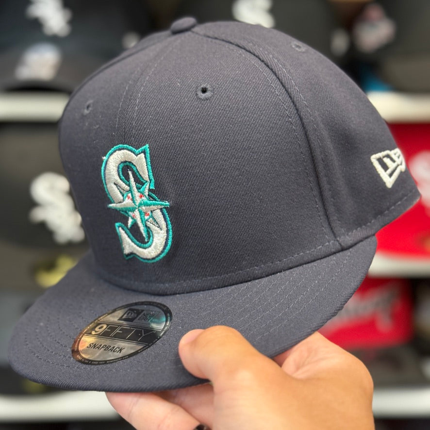 New Era Seattle Mariners Black 9FIFTY Snapback