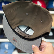 New Era Los Angeles Dodgers Brown 9FIFTY Adjustable Snapback Hat