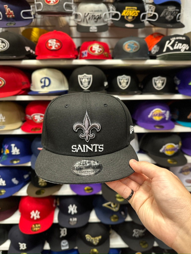 New Orleans Saints NFL Snapback | New Era 9FIFTY Adjustable Snap | Black