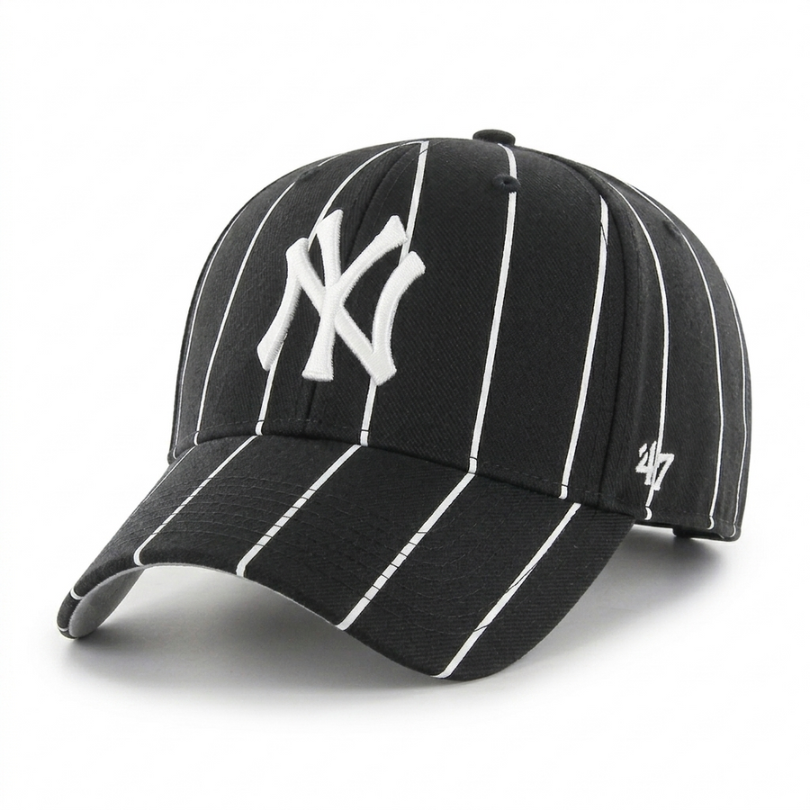 New York Yankees '47 Brand MVP - Navy Pinstripe - Product Image