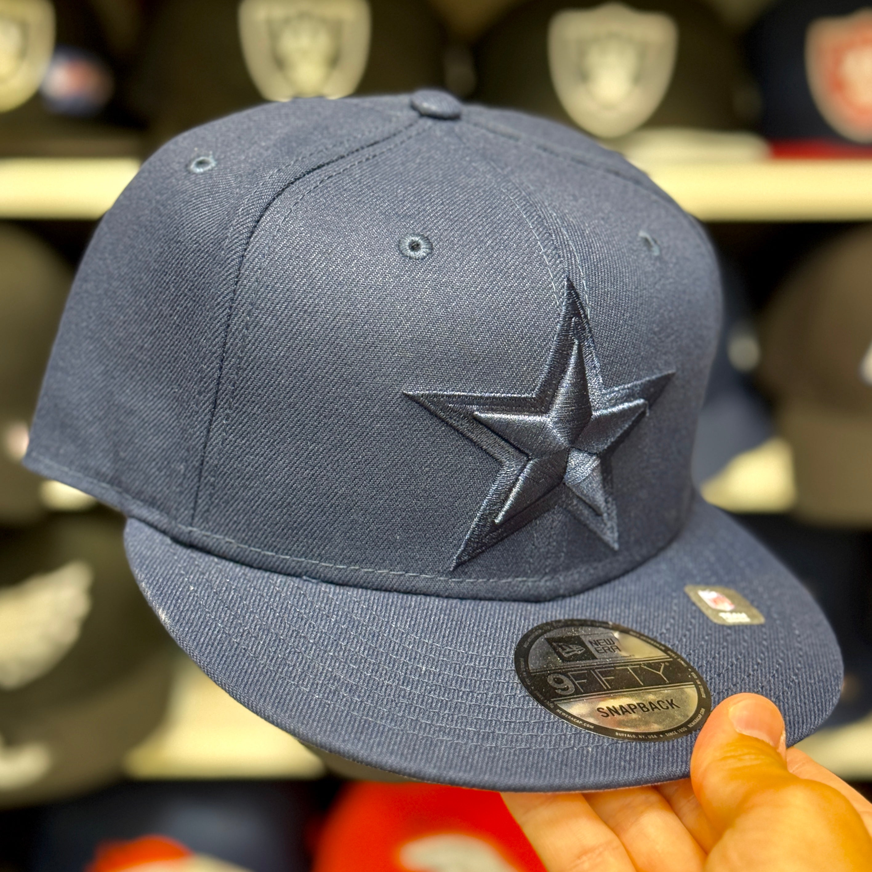 New Era Dallas Cowboys Navy 9FIFTY Snapback - Product Image