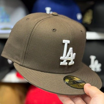 New Era Los Angeles Dodgers 59FIFTY Fitted Hat | Brown