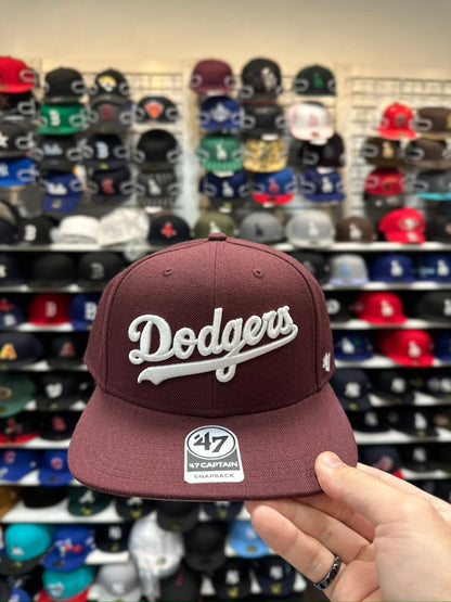 LA Dodgers MLB Snapback | '47 Brand Captain Adjustable Cap | Color Options