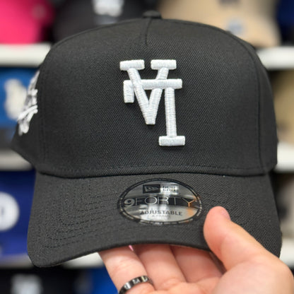 New Era Los Angeles Dodgers '1988 WS Upside Down Logo' A-Frame 9FORTY Snapback Black
