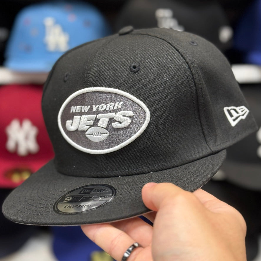 New Era New York Jets Black 9FIFTY Snapback - Product Image