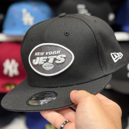 New Era New York Jets Black 9FIFTY Snapback - Product Image