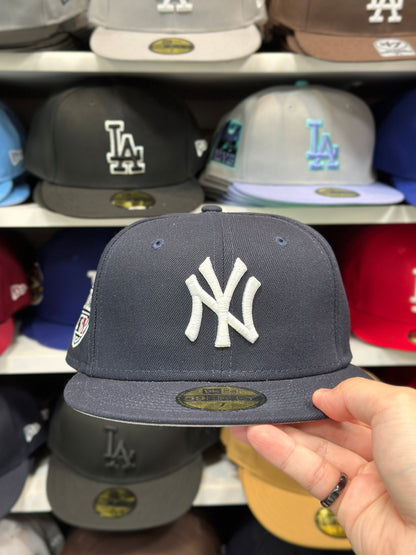 New York Yankees MLB Side Patch | New Era 59FIFTY Fitted Cap | Navy