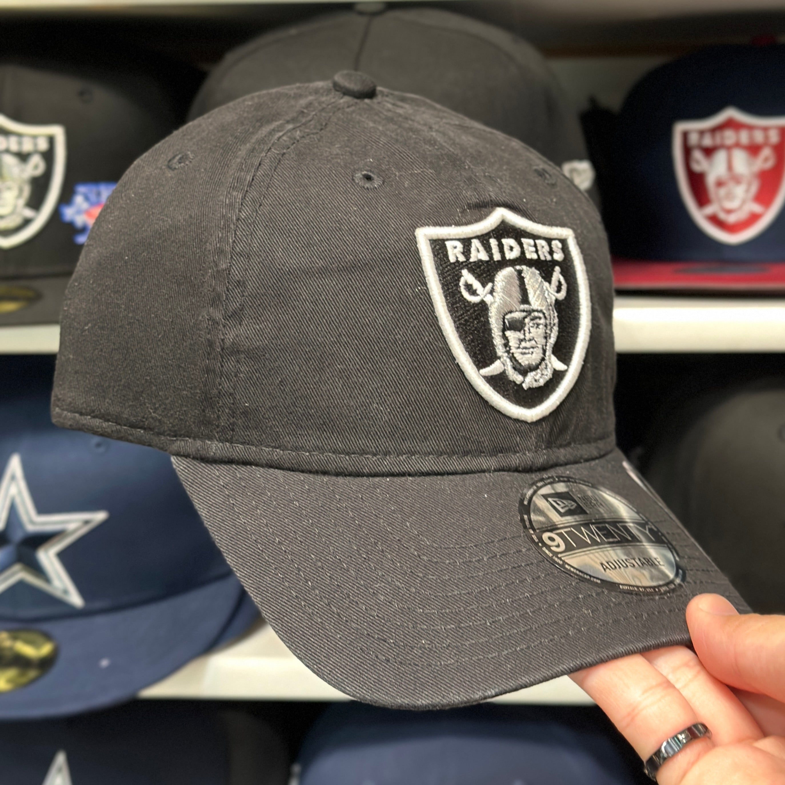 New Era Las Vegas Raiders 9TWENTY Ball Cap | Black - Product Image