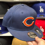 New Era Chicago Bears Navy 9FIFTY Snapback