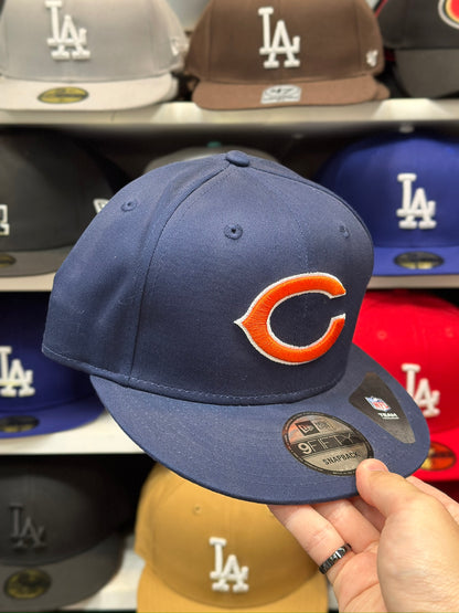 Chicago Bears NFL Fitted Hat | Classic New Era 59FIFTY Fitted Cap | Navy