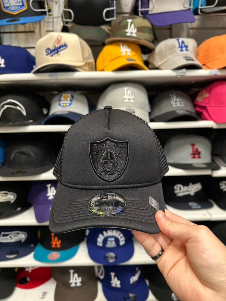 Las Vegas Raiders NFL A-Frame Foam Trucker | New Era 9FORTY Adjustable Snap | Color Options