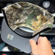 New Era Las Vegas Raiders '60th Anniversary' A-Frame Realtree Camo/Black 9FIFTY Snapback - Product Image