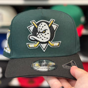 New Era Anaheim Ducks 'A Mighty Decade' A-Frame Dark Green/Black 9FIFTY Snapback - Mistwood - Product Image