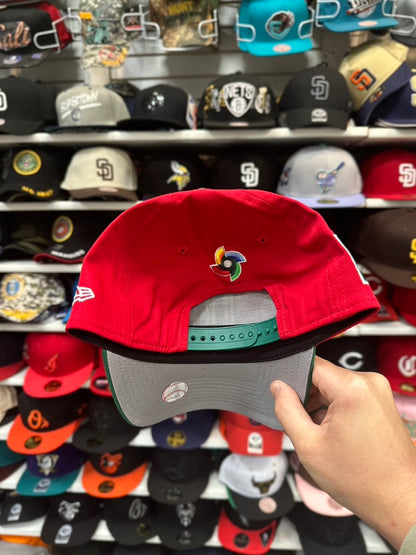 Mexico WBC World Baseball Classic | New Era 9FIFTY A-Frame Snapback | Red/Green