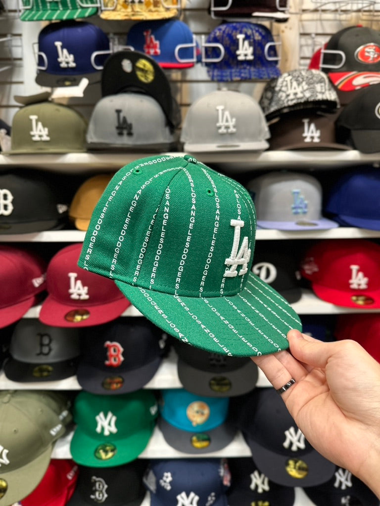 LA Dodgers MLB Vintage Matrix | New Era 59FIFTY Fitted Cap | Green