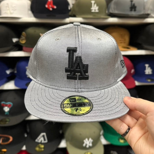 New Era Los Angeles Dodgers 59FIFTY Fitted Hat | Silver