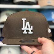 New Era Los Angeles Dodgers Brown 9FIFTY Snapback - Product Image