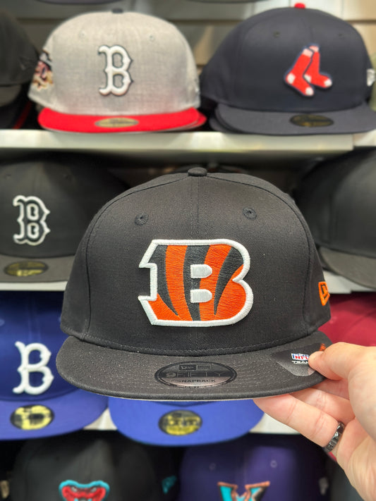 Cincinnati Bengals NFL Snapback | Classic New Era 9FIFTY Adjustable Snap | Black