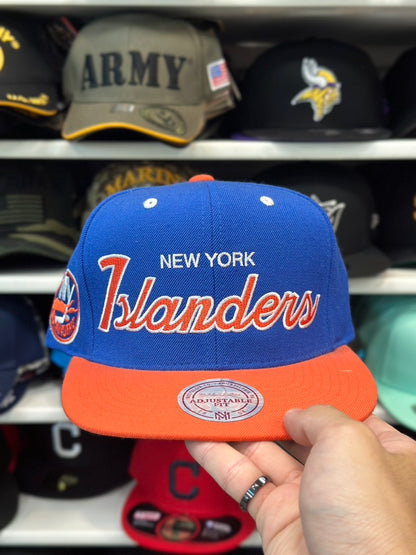 New York Islanders NHL Snapback | Mitchell & Ness Original Fit | Blue/Orange