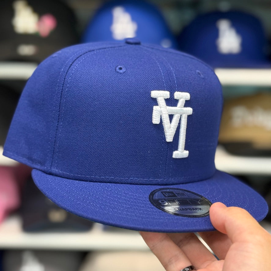 New Era Dodgers Upside Down Royal Blue 9FIFTY Snapback