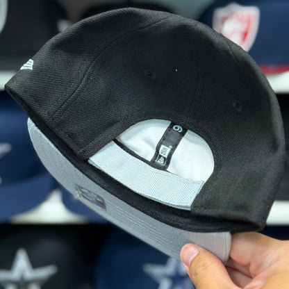 My 1st Kids New Era Raiders Two-Tone 9FIFTY Adjustable Hat Black/Silver