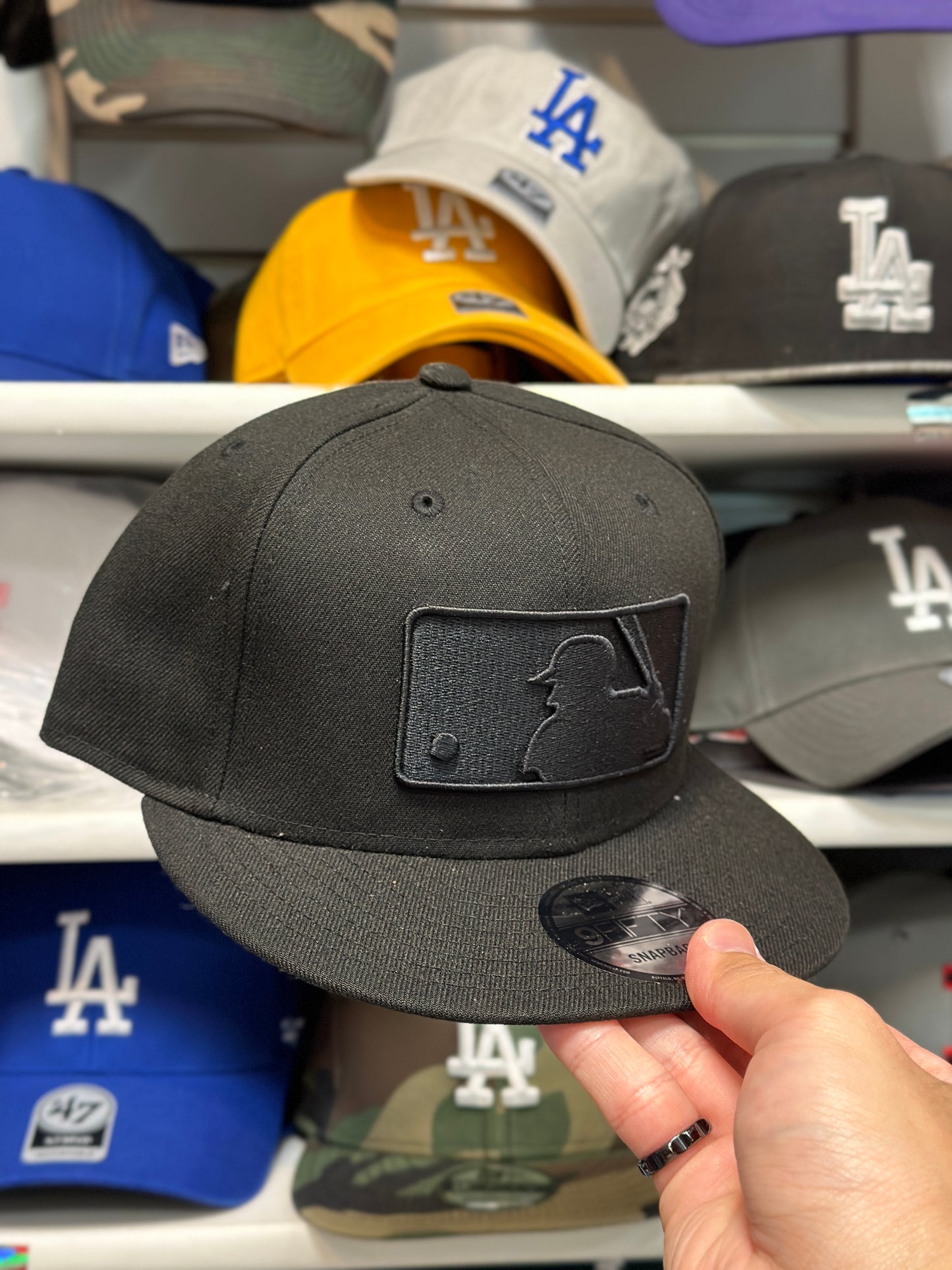 MLB Baseball Logo Snapback | New Era 9FIFTY Adjustable Snap | Color Options