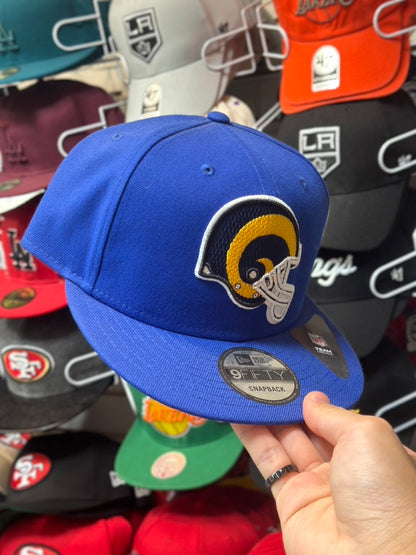 LA Rams NFL Snapback | New Era 9FIFTY Adjustable Snap | Blue