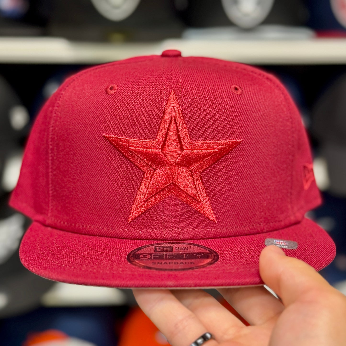 New Era Dallas Cowboy 9FIFTY Snapback Hat | Maroon