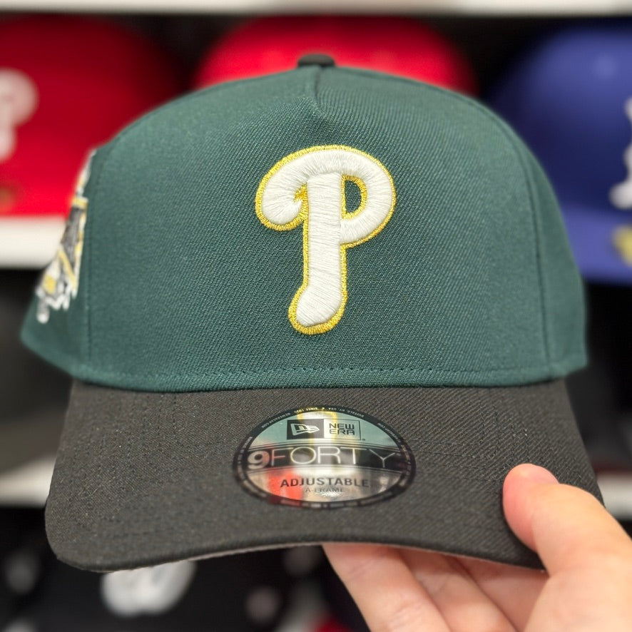 New Era Philadelphia Phillies 'All Star Game' A-Frame Dark Green/Black 9FORTY Snapback - Mistwood - Product Image