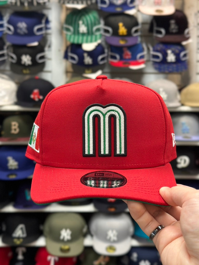 Mexico WBC World Baseball Classic | New Era 9FIFTY A-Frame Snapback | Red