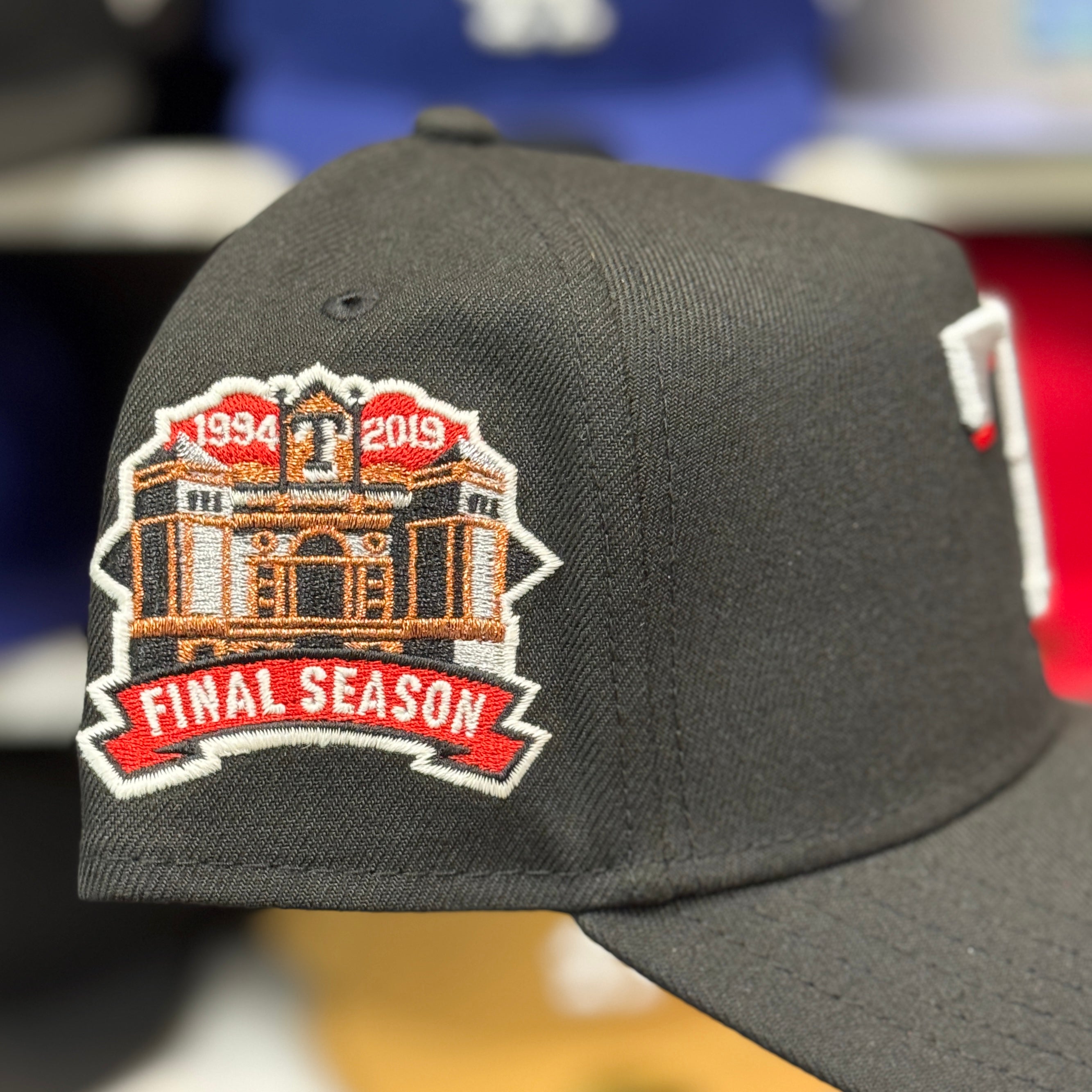 New Era Texas Rangers 'Final Season' A-Frame Black 9FORTY Snapback - Product Image