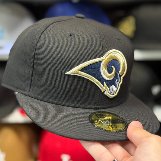 New Era Los Angeles Rams 59FIFTY Fitted Hat | Black