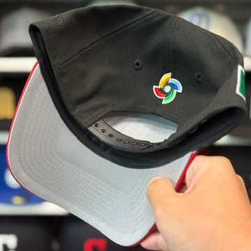 New Era Mexico World Baseball Classics A-Frame Black/Red 9FORTY Snapback