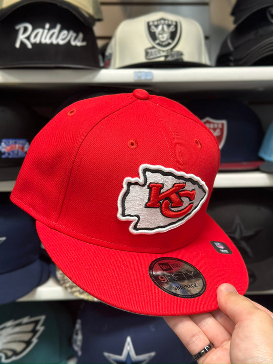 Kansas City Chiefs NFL Snapback | New Era 9FIFTY Adjustable Snap | Red