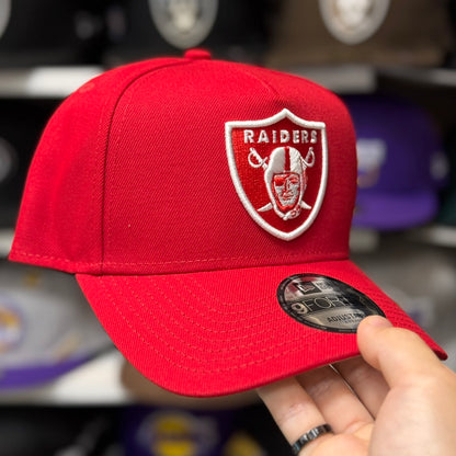 New Era Las Vegas Raiders A-Frame Red 9FORTY Snapback - Product Image