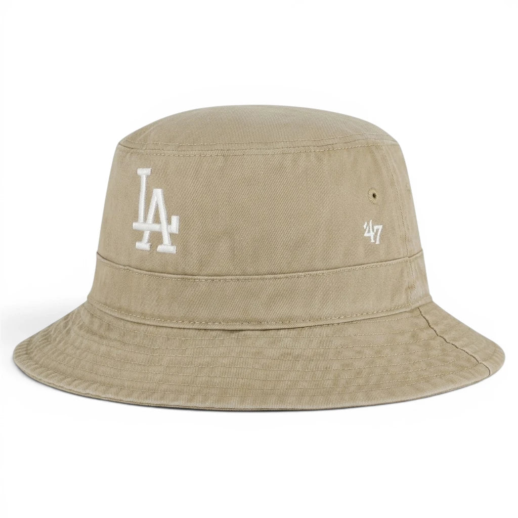 Los Angeles Dodgers '47 Brand Bucket Hat - Khaki - Product Image