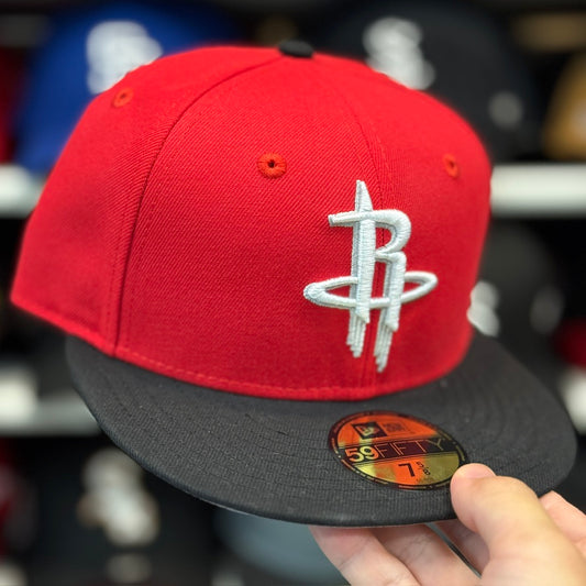 New Era Houston Rockets 59FIFTY Fitted Hat | Red/Black