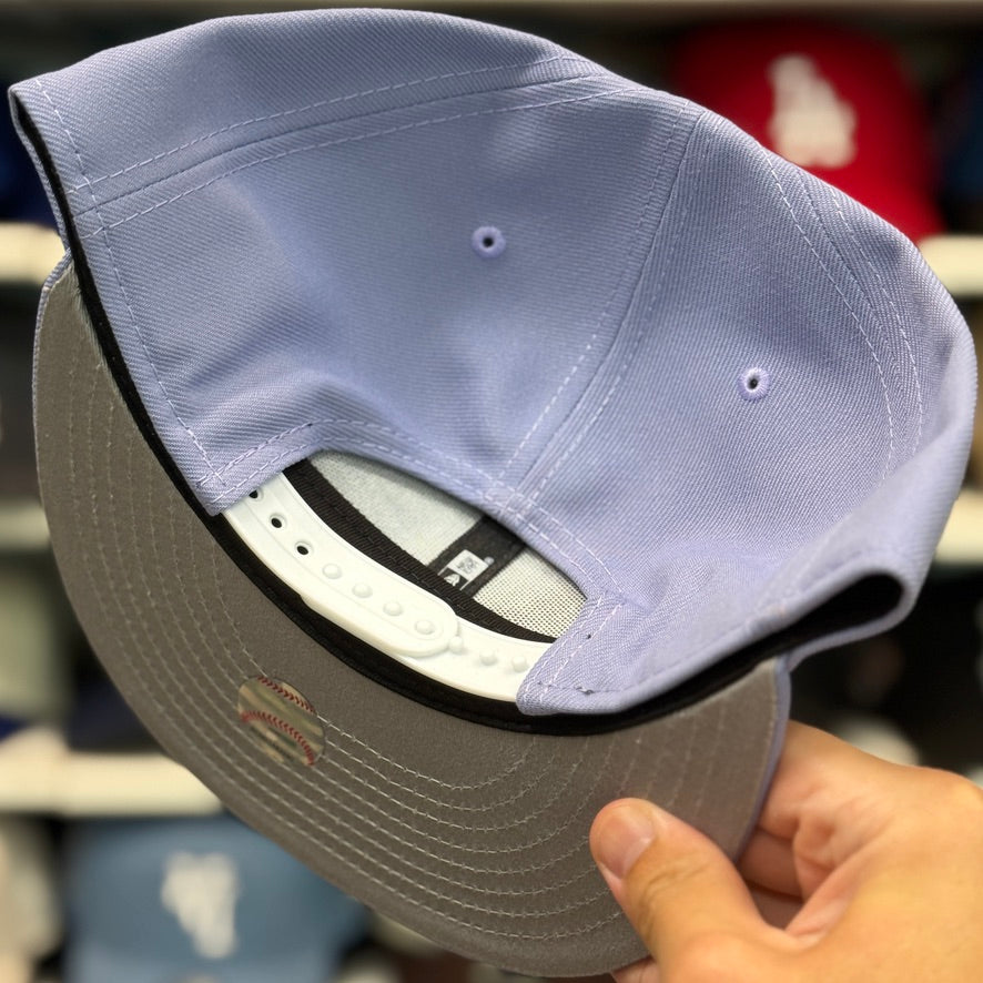New Era Los Angeles Dodgers Lavender 9FIFTY Adjustable Snapback Hat
