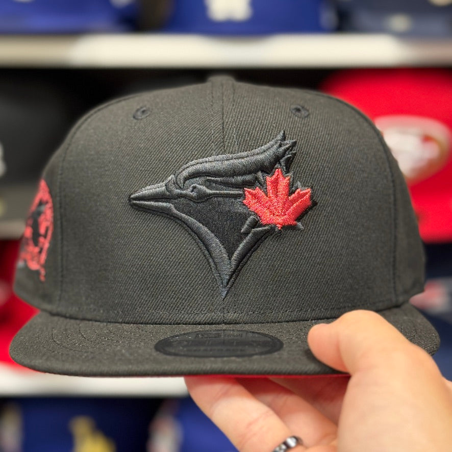 New Era Toronto Blue Jays '40th Anniversary' Black/Red 9FIFTY Snapback - Product Image