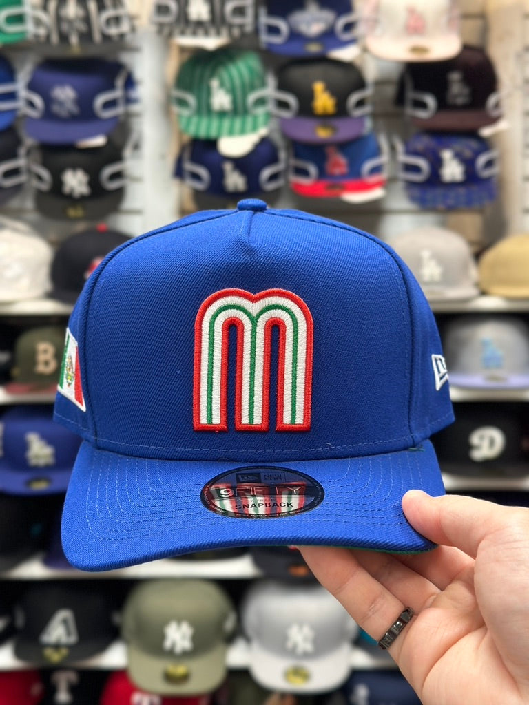 Mexico WBC World Baseball Classic | New Era 9FIFTY A-Frame Snapback | Blue