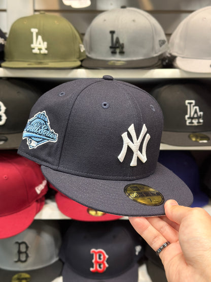 New York Yankees MLB World Series | New Era 59FIFTY Fitted Cap | Navy/Blue Paisley