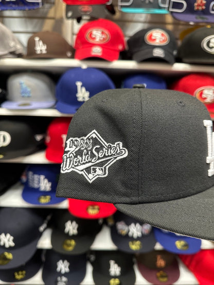 LA Dodgers MLB 1988 World Series Patch | New Era 59FIFTY Fitted Cap | Black